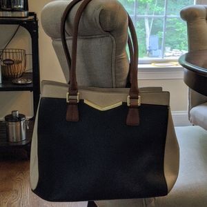 Black and Tan Purse